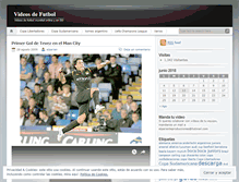 Tablet Screenshot of futbolvideos.wordpress.com