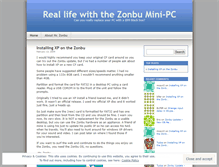 Tablet Screenshot of mrzonbu.wordpress.com