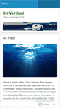 Mobile Screenshot of lifevertical.wordpress.com