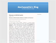 Tablet Screenshot of mochaseattle.wordpress.com
