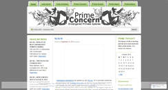 Desktop Screenshot of primeconcern.wordpress.com