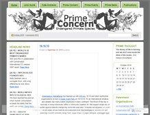 Tablet Screenshot of primeconcern.wordpress.com