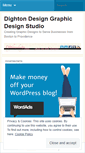 Mobile Screenshot of dightondesign.wordpress.com