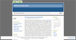 Desktop Screenshot of drugalcoholtest.wordpress.com