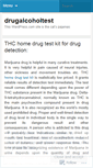 Mobile Screenshot of drugalcoholtest.wordpress.com