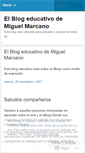 Mobile Screenshot of miguelmarcano3977.wordpress.com