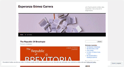 Desktop Screenshot of esperanzagomezcarrera.wordpress.com