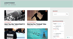 Desktop Screenshot of airputihku.wordpress.com