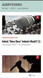 Mobile Screenshot of airputihku.wordpress.com