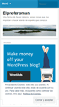 Mobile Screenshot of elproferoman.wordpress.com