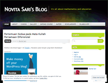 Tablet Screenshot of mathnovit.wordpress.com
