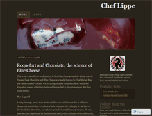 Tablet Screenshot of cheflippe.wordpress.com