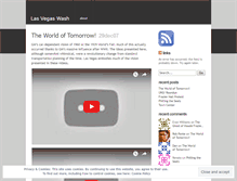 Tablet Screenshot of lvwash.wordpress.com