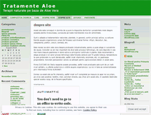 Tablet Screenshot of produsealoe.wordpress.com