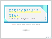 Tablet Screenshot of cassieva.wordpress.com