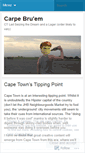 Mobile Screenshot of carpebruem.wordpress.com