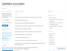 Tablet Screenshot of goldsby.wordpress.com