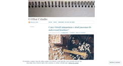 Desktop Screenshot of oolharcidadao.wordpress.com