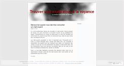 Desktop Screenshot of lavoyance.wordpress.com