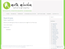 Tablet Screenshot of martinmclachlanphotography.wordpress.com