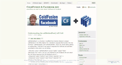 Desktop Screenshot of cffacebook.wordpress.com