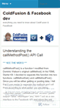 Mobile Screenshot of cffacebook.wordpress.com