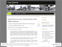 Tablet Screenshot of easychennai.wordpress.com