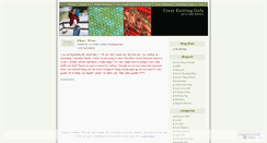 Desktop Screenshot of crazyknittinggirls.wordpress.com