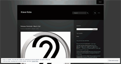 Desktop Screenshot of kravekicks.wordpress.com
