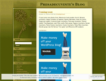 Tablet Screenshot of presadecuvinte.wordpress.com
