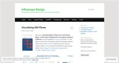 Desktop Screenshot of infrascapedesign.wordpress.com