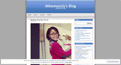 Desktop Screenshot of mikemazuly.wordpress.com