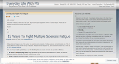 Desktop Screenshot of everydaylifewithms.wordpress.com