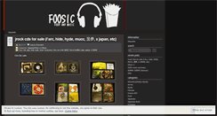 Desktop Screenshot of foosic.wordpress.com