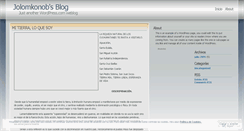 Desktop Screenshot of jolomkonob.wordpress.com