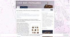 Desktop Screenshot of etherwave.wordpress.com