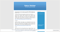 Desktop Screenshot of galcoholsterinfo.wordpress.com