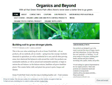Tablet Screenshot of greenworldpath.wordpress.com