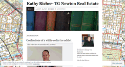 Desktop Screenshot of kathyricher.wordpress.com