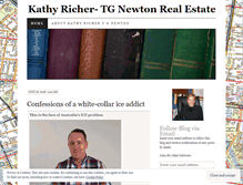 Tablet Screenshot of kathyricher.wordpress.com