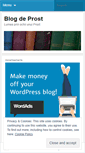 Mobile Screenshot of blogdeprost.wordpress.com