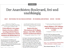 Tablet Screenshot of anarchistenboulevard.wordpress.com