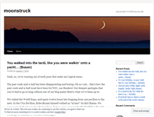Tablet Screenshot of moonstruck2010.wordpress.com