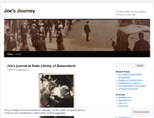 Tablet Screenshot of joeanddot.wordpress.com