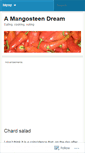 Mobile Screenshot of amangosteendream.wordpress.com