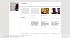 Desktop Screenshot of eatandread.wordpress.com