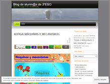 Tablet Screenshot of javigarciatec3eso.wordpress.com