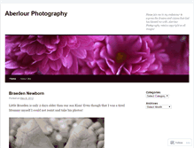 Tablet Screenshot of aberlourphotography.wordpress.com