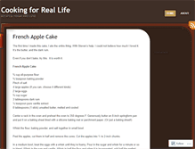 Tablet Screenshot of cuisinemargo.wordpress.com