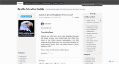 Desktop Screenshot of beritamuslim.wordpress.com